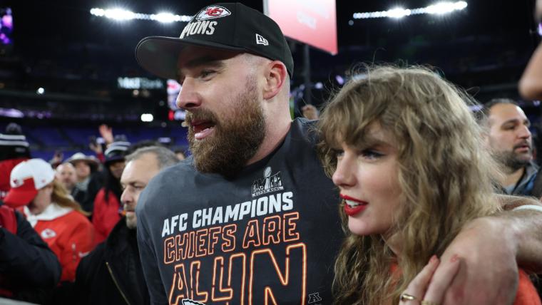 Is Travis Kelce at the Grammys? Updates on if Taylor Swift’s boyfriend is at awards show before Super Bowl 58